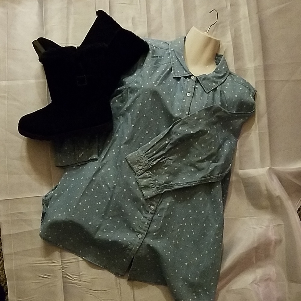 Khaki & Co Denim Top